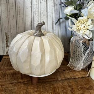 Happy Harvest Home Pumpkin